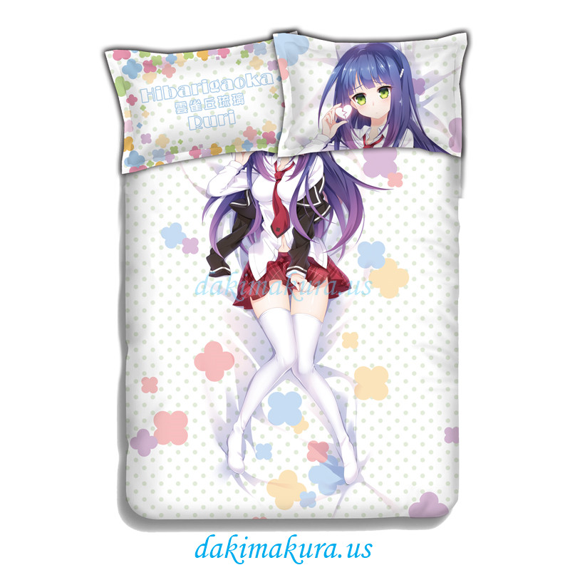 Hibarigaoka Ruri - Anne Happy Japanese Anime Bed Sheet Duvet Cover with Pillow Covers